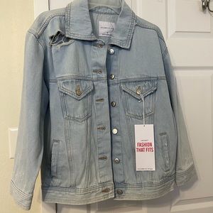 Celebrity Pink Boyfriend Denim Jacket